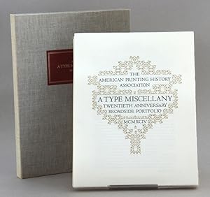 Seller image for A type miscellany. Twentieth anniversary broadside portfolio for sale by Rulon-Miller Books (ABAA / ILAB)