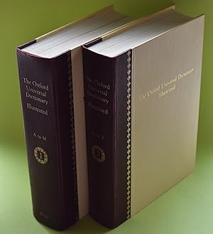 Seller image for The Oxford Universal Dictionary Illustrated. Volume I: A - M, Volume II: N - Z. An illustrated edition of the shorter Oxford English Dictionary. Revised and Edited by C.T.Onions for sale by Antiquariat Biebusch