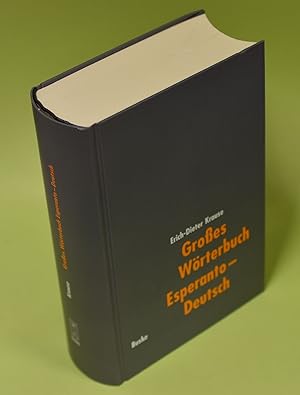 Großes Wörterbuch Esperanto-Deutsch.