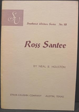 Seller image for Ross Santee. Southwest Writers Series, No.18 for sale by K & B Books