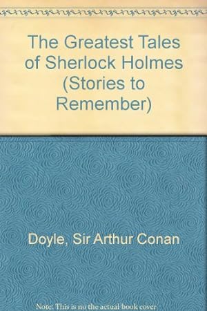 Seller image for Str;Great Tales Sherlock Holmes (Stories to Remember) for sale by WeBuyBooks
