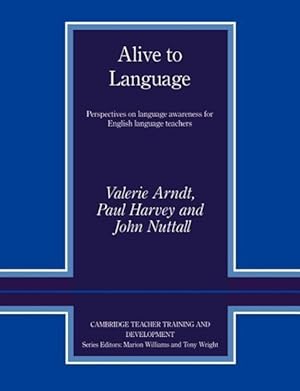 Seller image for Alive to Language for sale by moluna