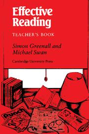 Seller image for Effective Reading Teacher\ s Book: Reading Skills for Advanced Students for sale by moluna