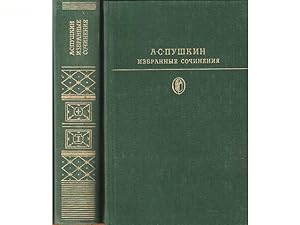 Bild des Verkufers fr Isbrannyje Sotschinenija w dwuch tomach. Tom perwy i wtoroi. In russischer Sprache (A. S. Puschkin, Ausgewhlte Werke in zwei Bnden. Band I und II) zum Verkauf von Agrotinas VersandHandel