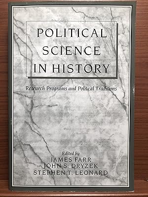 Image du vendeur pour Political Science in History: Research Programs and Political Traditions mis en vente par Rosario Beach Rare Books