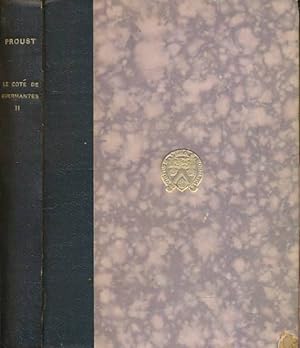 Seller image for Le Cot de Guermantes II (The Guermantes Way Part 2). A la Recherche du Temps Perdu Tome IV (Remembrance of Things Past Volume 4) for sale by Barter Books Ltd