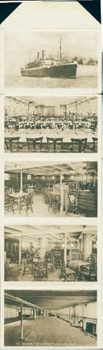 Klapp Ansichtskarte / Postkarte Dampfer SS Orama, Orient Line, Innenansichten
