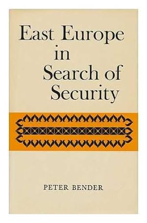 Bild des Verkufers fr East Europe in Search of Security zum Verkauf von WeBuyBooks