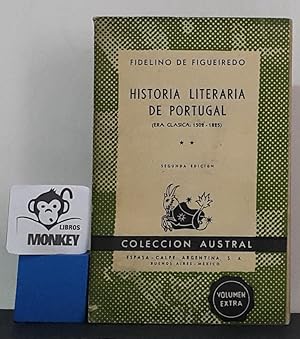 Bild des Verkufers fr Historia literaria de Portugal (Era clsica: 1502-1825) zum Verkauf von MONKEY LIBROS