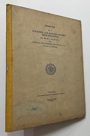 Image du vendeur pour Inscribed And Riveted Pottery From Kondapur 200 Bc To 200 Ad mis en vente par Prabhu Book Exports