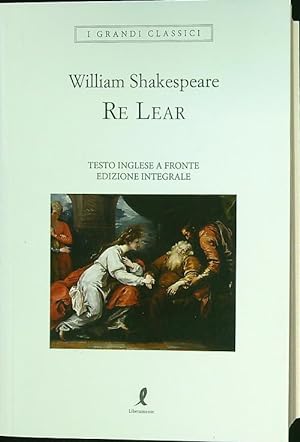 Immagine del venditore per Re Lear. Testo inglese a fronte venduto da Librodifaccia