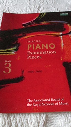 Seller image for 2001-2002 (Piano Examination Pieces: Grade 3) for sale by WeBuyBooks