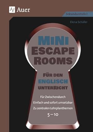 Bild des Verkufers fr Mini-Escape Rooms fr den Englischunterricht zum Verkauf von Rheinberg-Buch Andreas Meier eK