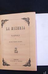 Bild des Verkufers fr La miseria in Napoli zum Verkauf von librisaggi
