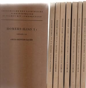Seller image for Homer Ilias. Fr den Schulgebrauch erklrt .( 8 vols set) for sale by Otia antiquariaat