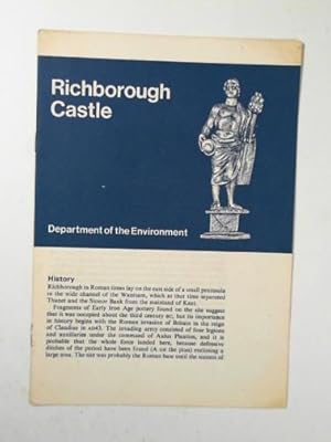 Bild des Verkufers fr Richborough Castle zum Verkauf von Cotswold Internet Books