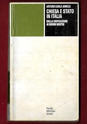 Immagine del venditore per Chiesa e Stato in Italia dalla unificazione ai giorni nostr venduto da Libreria Oltre il Catalogo