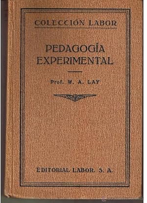 PEDAGOGÍA EXPERIMENTAL