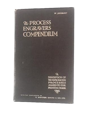 Bild des Verkufers fr The Process Engraver's Compendium, for Users of Photo-process Engraving zum Verkauf von World of Rare Books
