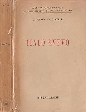 Bild des Verkufers fr Italo Svevo zum Verkauf von Biblioteca di Babele