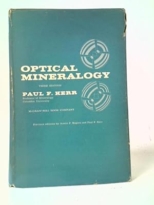 Image du vendeur pour Optical Mineralogy mis en vente par World of Rare Books