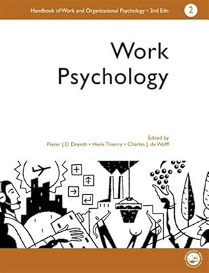 Immagine del venditore per Handbook of Work and Organizational Psychology : Work and Psychology venduto da GreatBookPrices