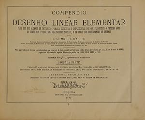 Seller image for COMPENDIO DE DESENHO LINEAR ELEMENTAR. [SEGUNDA PARTE] for sale by Livraria Castro e Silva