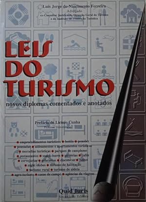 Bild des Verkufers fr LEIS DO TURISMO - NOVOS DIPLOMAS COMENTADOS E ANOTADOS. zum Verkauf von Livraria Castro e Silva