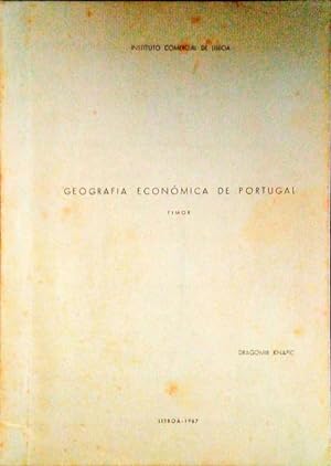 GEOGRAFIA ECONÓMICA DE PORTUGAL, TIMOR.