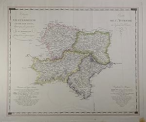 Charte von Oesterreich unter der Enns / Carte de l'Autriche au dessous de l'Enns; Entworfen und g...