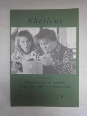 Imagen del vendedor de Behindertenhilfe in Vorarlberg Und Die Lebenshilfe - Vom Staat Zu Privat a la venta por Malota