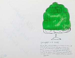 Imagen del vendedor de Greengages a la Warhol, from Wild Raspberries a la venta por Shapero Rare Books