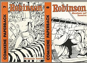 Seller image for Robinson. Prinzessin Tuanila. Abenteuer auf Sumatra. Bd.1+2. Konvolut. for sale by Sigrid Rhle