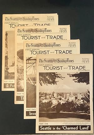 Seller image for Seattle Sunday Times First Annual Tourist and Trade Number, Sunday July 28, 1935 [Supplement in Four Parts] for sale by Long Brothers Fine & Rare Books, ABAA
