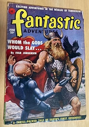 Image du vendeur pour Fantastic Adventures June 1951 mis en vente par biblioboy