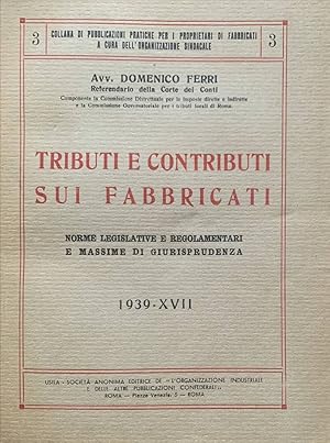 Tributi e contributi sui fabbricati