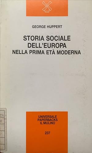 Storia sociale dell'Europa nella prima età moderna