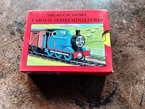 Imagen del vendedor de Railway Series Miniatures: The Three Railway Engines, Thomas the Tank Engine, James the Red Engine and Percy the Small Engine a la venta por Johnston's Arran Bookroom