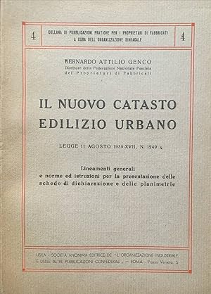 Il nuovo catasto edilizio urbano