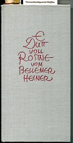 Image du vendeur pour E Dutt voll Rosine vum Bellemer Heiner : Des sind die Sache alle, die euch immer so gut hawen g'falle mis en vente par Versandantiquariat Bernd Keler