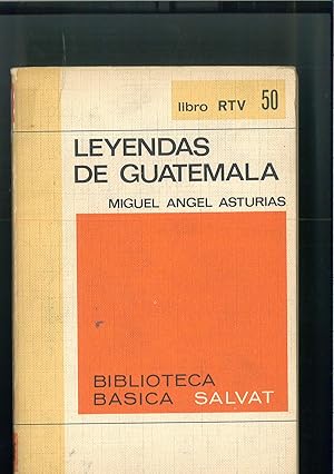 Bild des Verkufers fr LEYENDAS DE GUATEMALA zum Verkauf von Papel y Letras