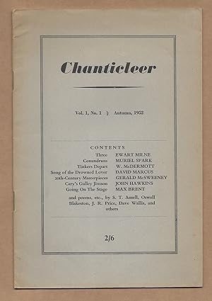 Seller image for Chanticleer : Vol.1, No.1 (Autumn 1952) for sale by The Bookshop at Beech Cottage