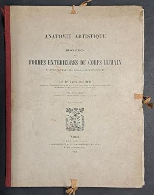 Image du vendeur pour Anatomie artistique. Description des formes extrieures du corps humain au repos & dans les principaux mouvements [2 volumes] mis en vente par Librairie de l'Avenue - Henri  Veyrier