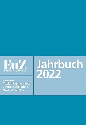 Immagine del venditore per EuZ - Zeitschrift fr Europarecht - Jahrbuch 2022 venduto da moluna