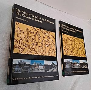 Imagen del vendedor de The Vicars Choral of York Minster: The College at Bedern - The Archaeology of York: the Medieval Walled City North-East of the Ouse, Volume 10 Facs. 5. Two volumes ( includes Volume II containing unbound illustrations) a la venta por Bailgate Books Ltd