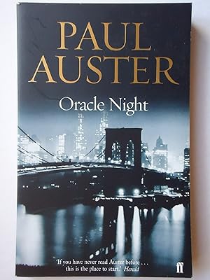Imagen del vendedor de ORACLE NIGHT a la venta por GfB, the Colchester Bookshop