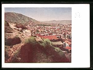 Bild des Verkufers fr Ansichtskarte Tiflis, Blick ber die Stadt zum Verkauf von Bartko-Reher