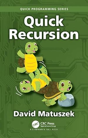 Imagen del vendedor de Quick Recursion (Paperback) a la venta por Grand Eagle Retail