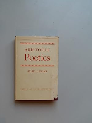 Bild des Verkufers fr Poetics. Introduction, Commentary and Appendixes by D. W. Lucas. zum Verkauf von Wissenschaftliches Antiquariat Zorn