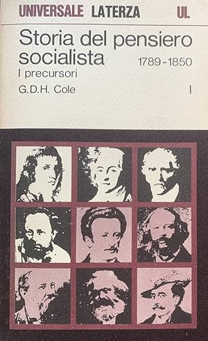 Storia del pensiero socialista: i precursori. 1789-1850